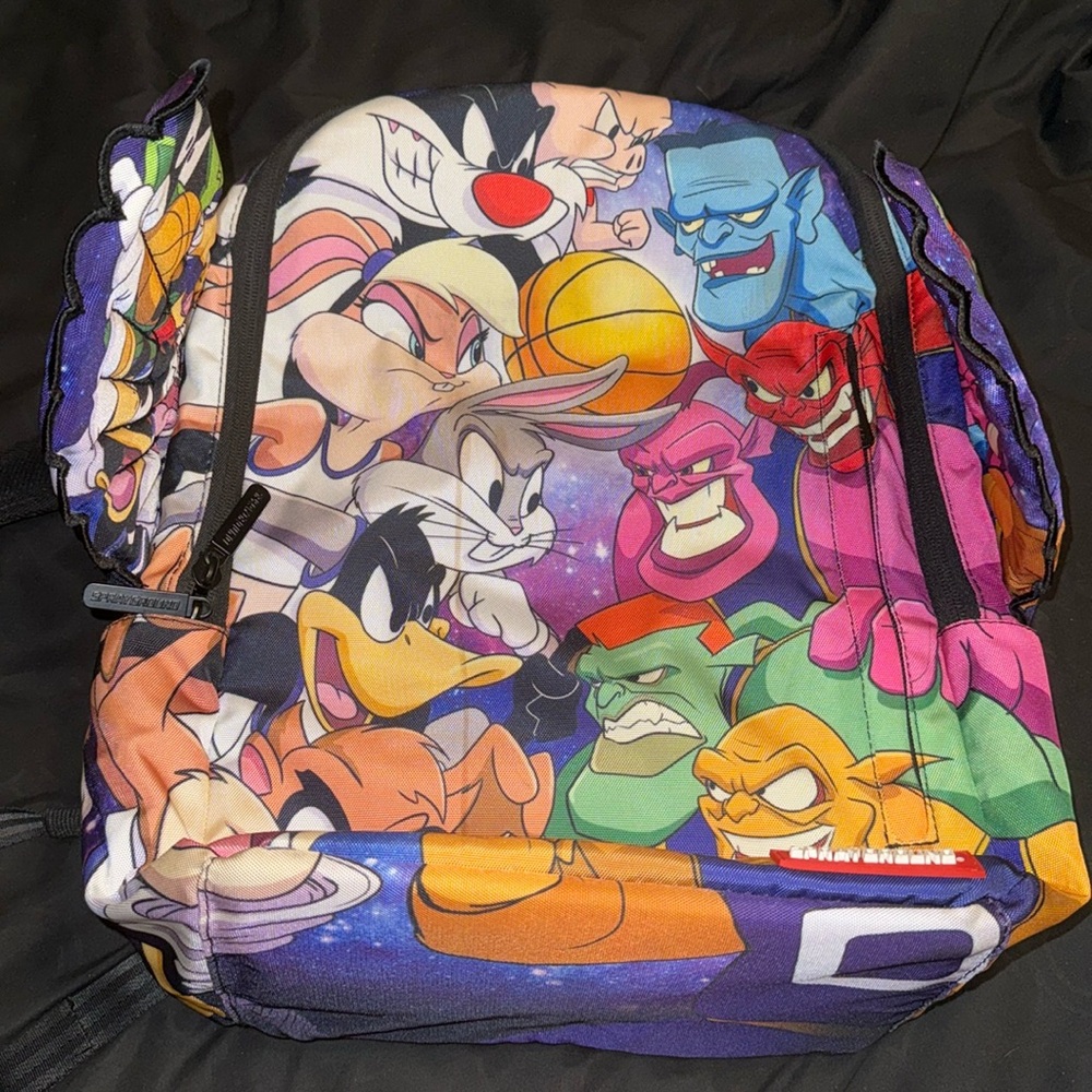 Space jam sprayground bookbag